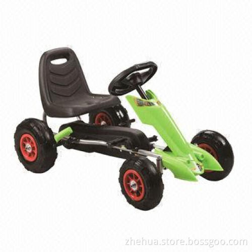Hot Selling Kids' Go Kart Pedal Car with Inflatable Wheels, 30kg Capacity, EN71 Mark